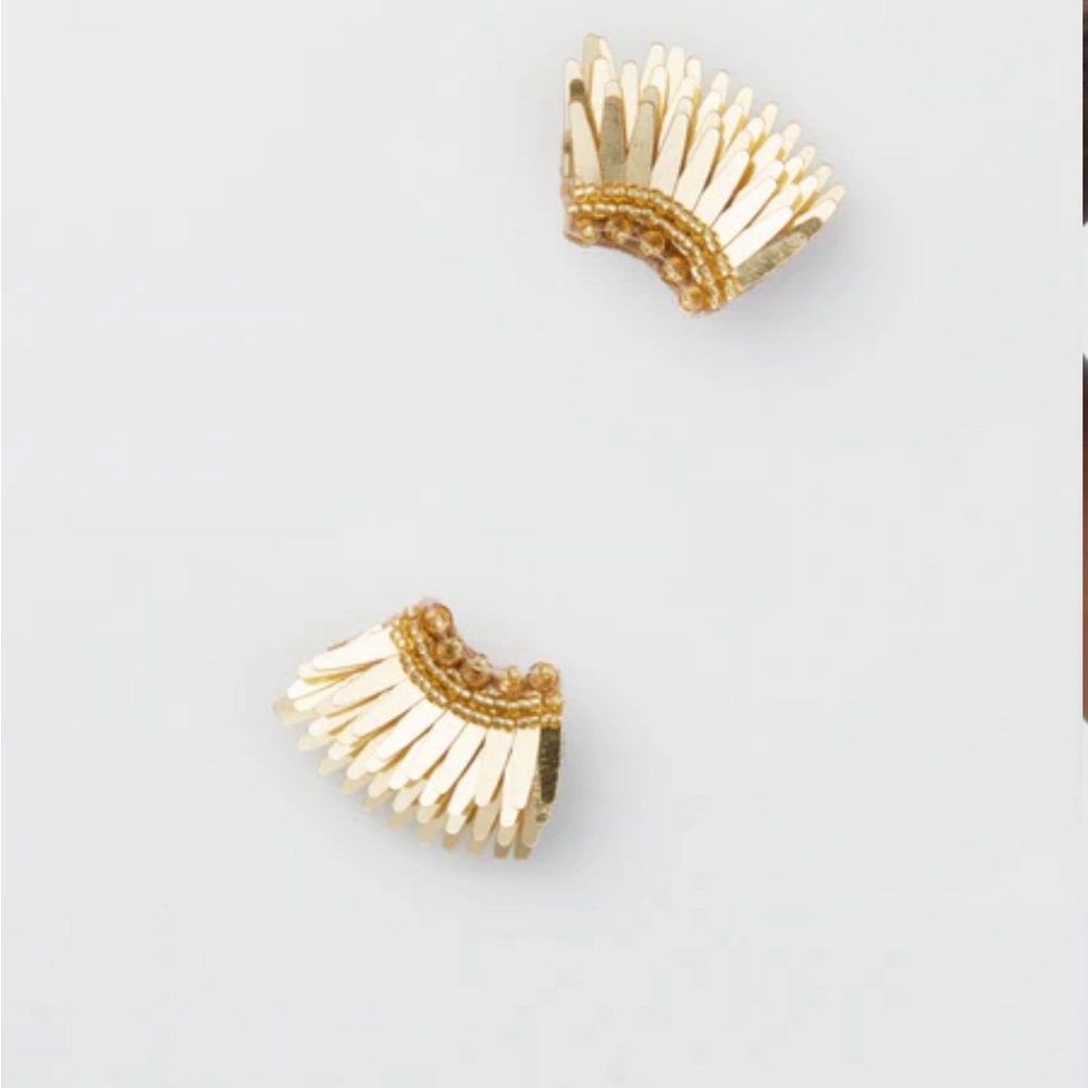 Gold Madeline Micro Earrings